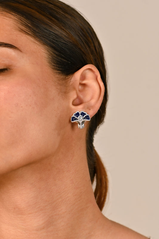 Twinrays Blue Majesty Earrings