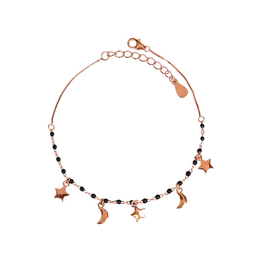 Twinrays Rose Gold Galaxy Bracelet