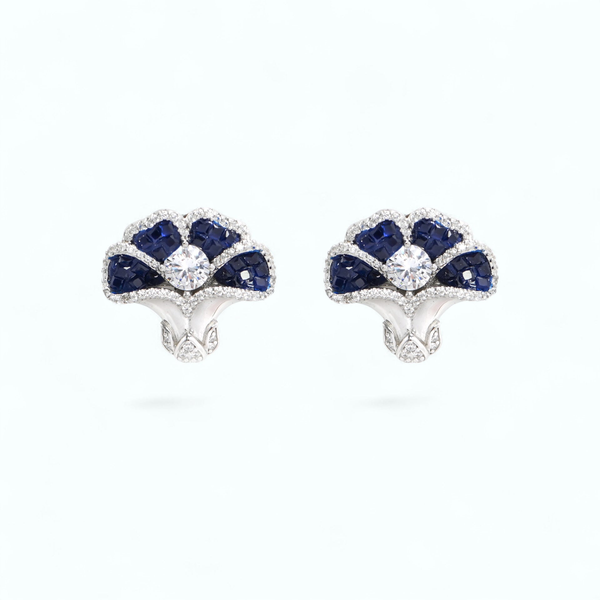 Twinrays Blue Majesty Earrings