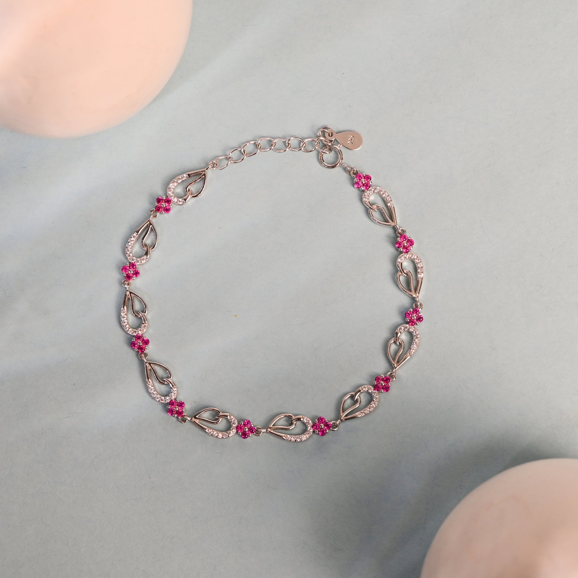 Twinrays Pink Petal Promise Bracelet