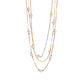 Twinrays Trinity Pearl Necklace