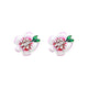 Twinrays Cherry Blossom Charm Earrings