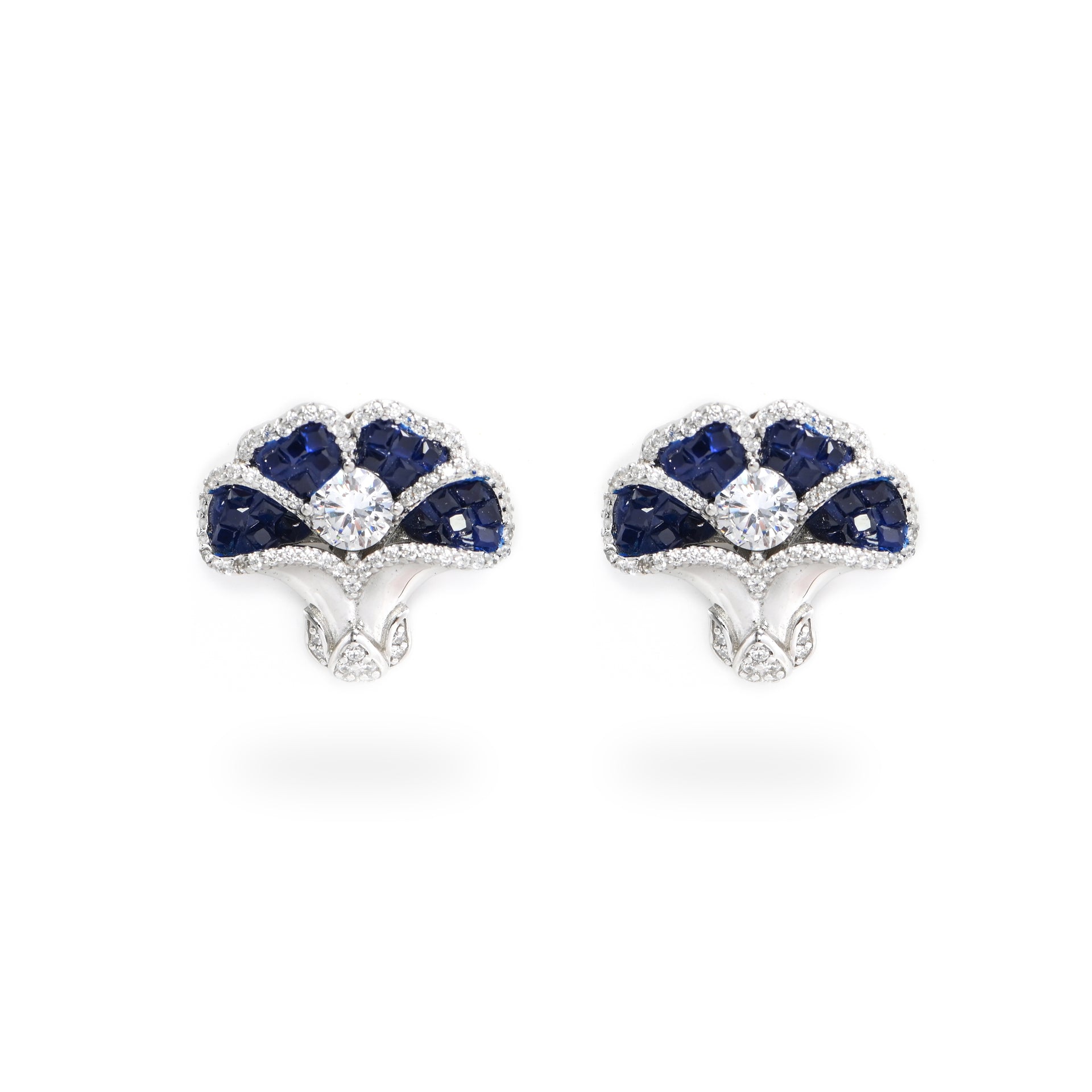 Twinrays Blue Majesty Earrings