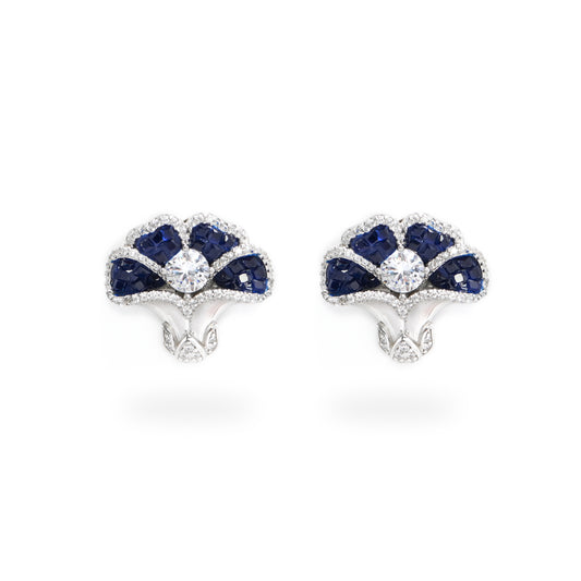 Twinrays Blue Majesty Earrings