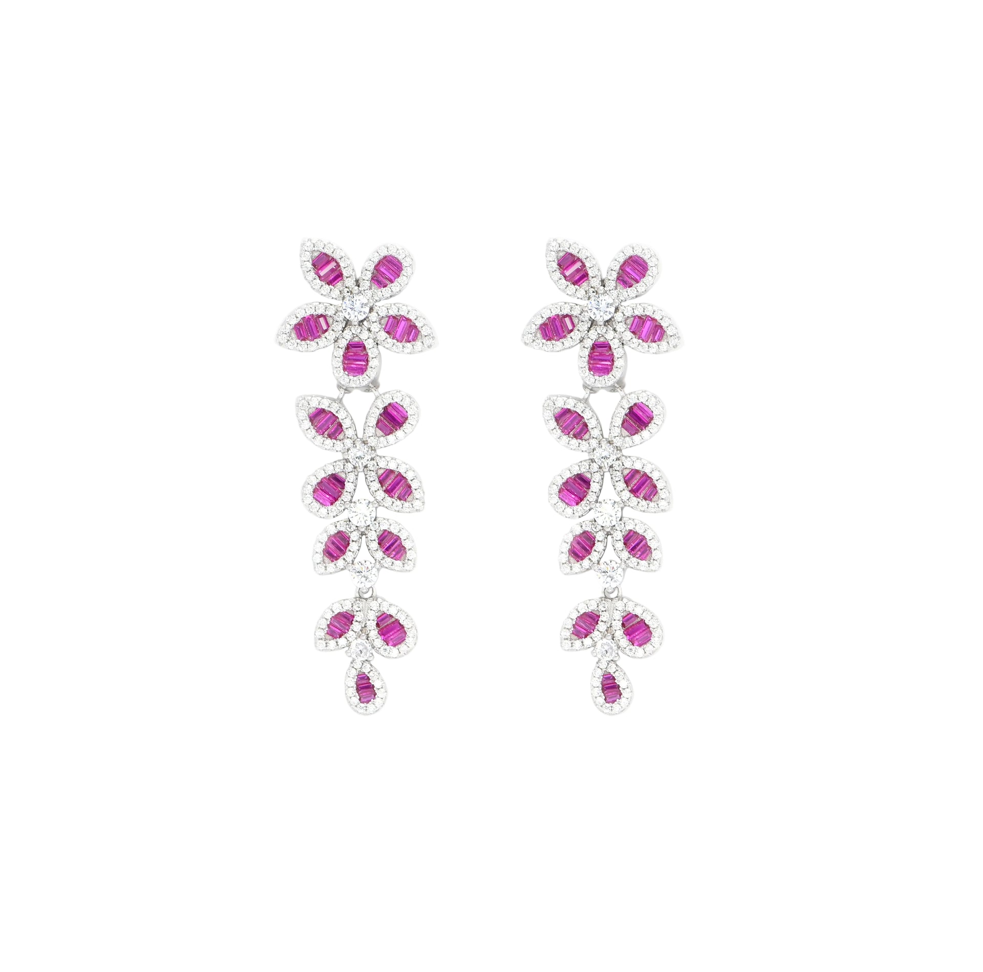 Twinrays Ruby Reliance Earrings