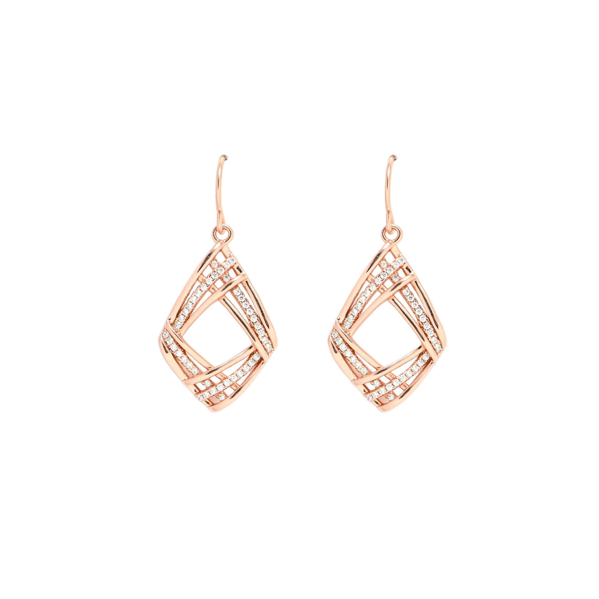 Twinrays Blush Prism Earrings