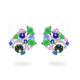 Twinrays Vibrant Vana Studs Earrings