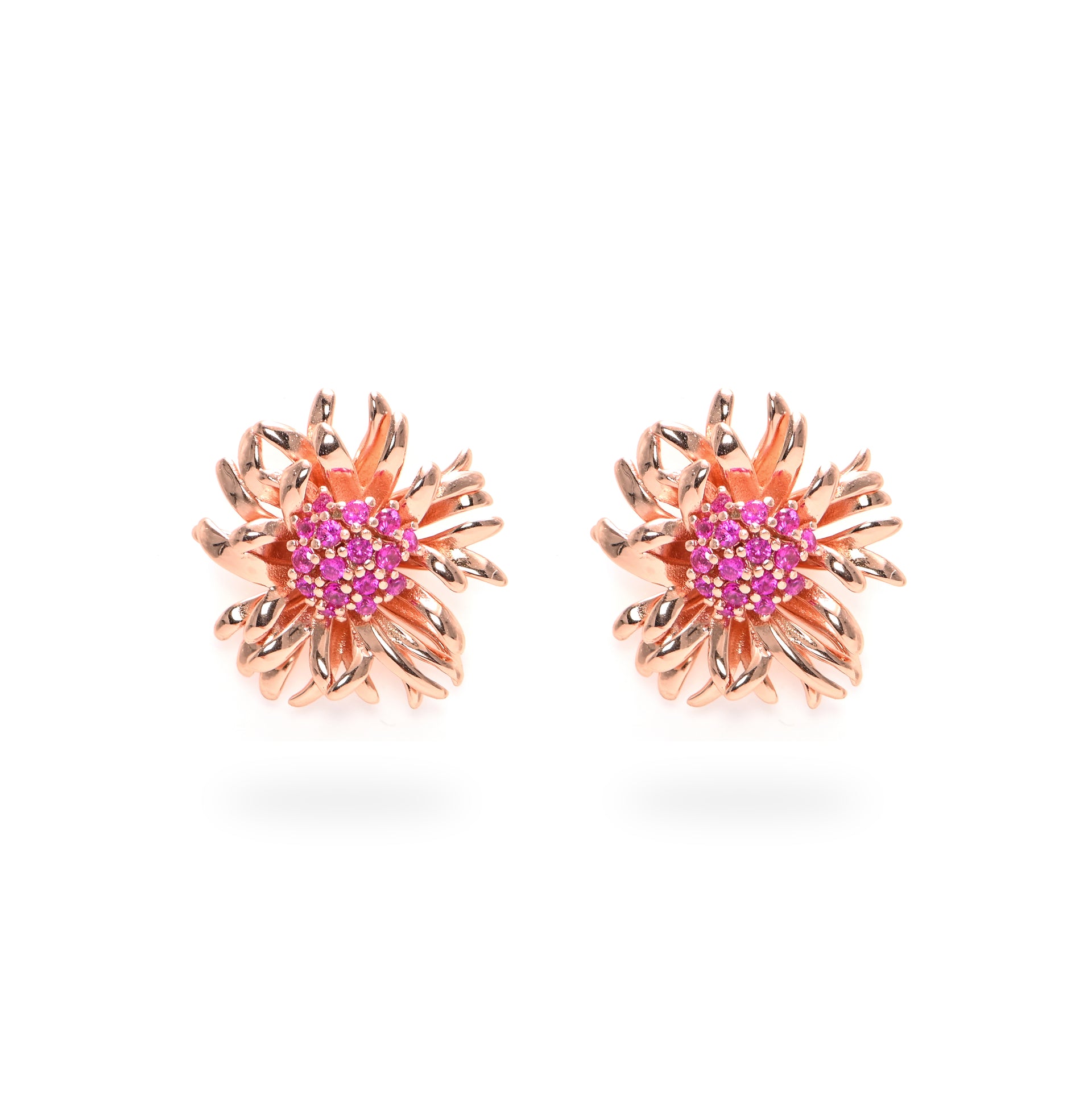 Twinrays Golden Blush Flower Set