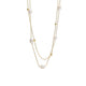 Twinrays Golden Pearl Necklace