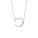 Twinrays Silver Eclipse Necklace