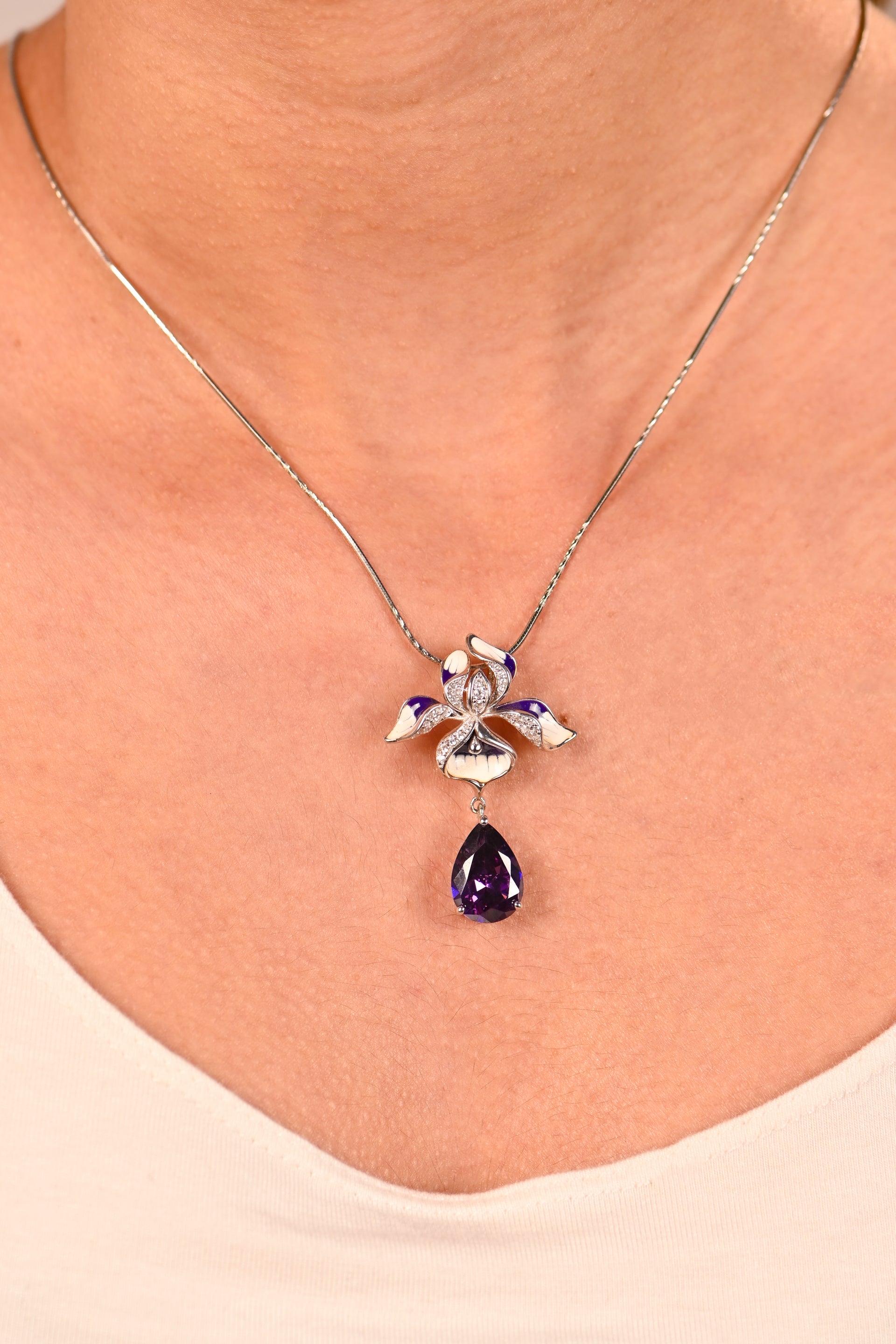 Twinrays Amethyst Bloom Set