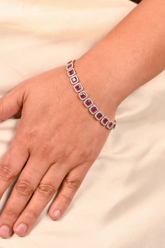 Twinrays Ruby Radiance Bracelet
