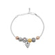 925 Sterling Sliver Heart Charm Bracelet