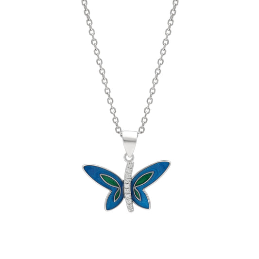 TwinRays Sapphire Wings Pendent