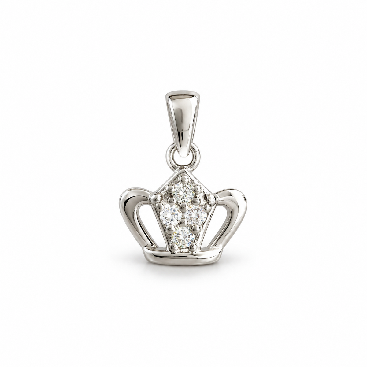 925 Sterling Silver Crown Pendant