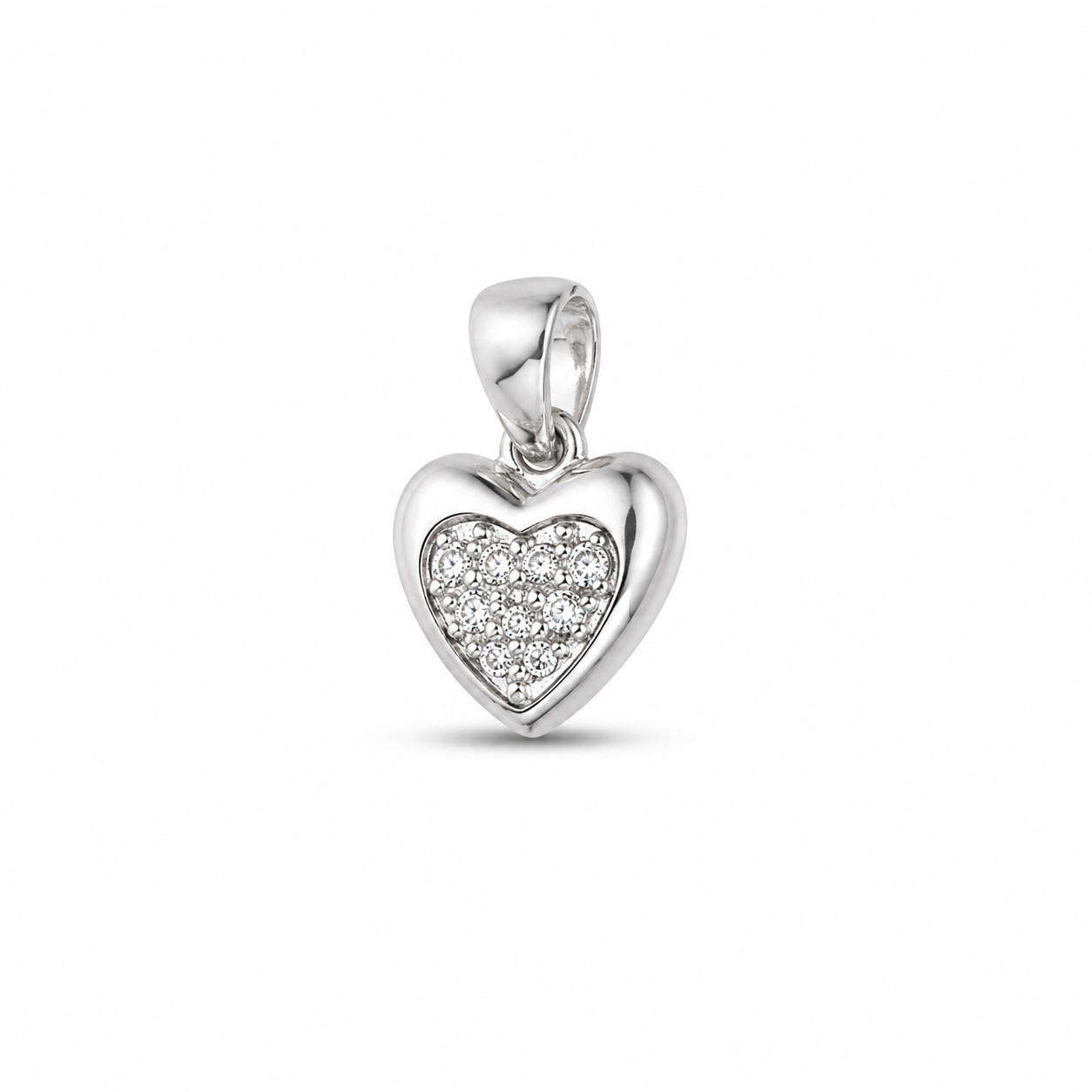 925 Sterling Silver Heart Pendent