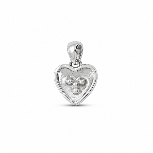 925 Sterling Silver Heart Pendent
