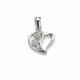 925 Sterling Silver Heart Pendent
