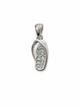 925 Sterling Silver Slipper Shape Pendent