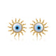 Twinrays Solar Evil Eye Earrings