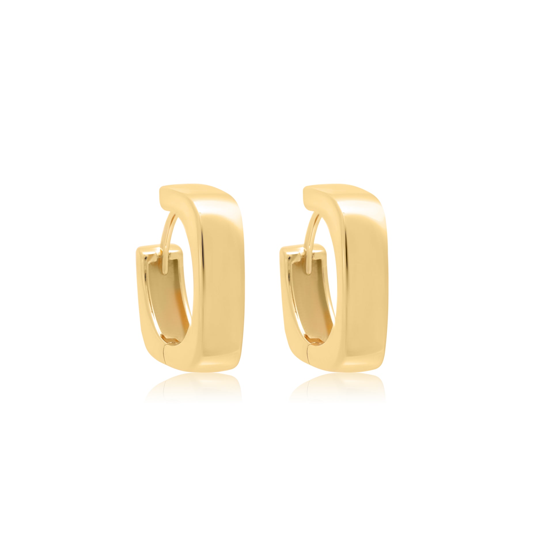 Twinrays Everyday Golden Luxe Hoops  Earrings