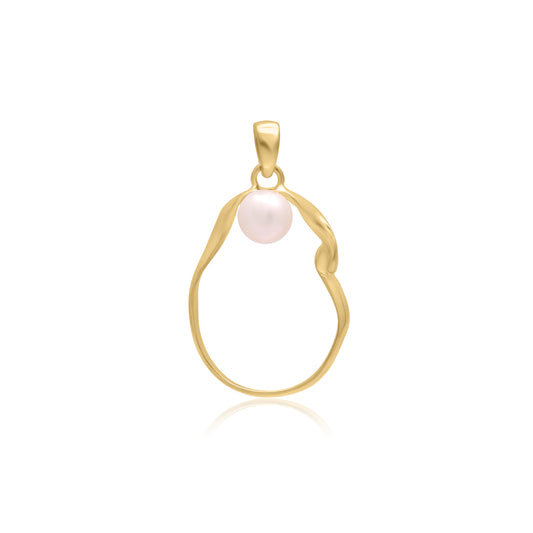 Twinrays Soft Wave Pearl Necklace