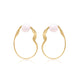 Twinrays Soft Wave Pearl Earrings