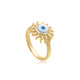 Twinrays Solar Evil Eye Ring
