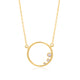 Twinrays Golden Trinity Necklace