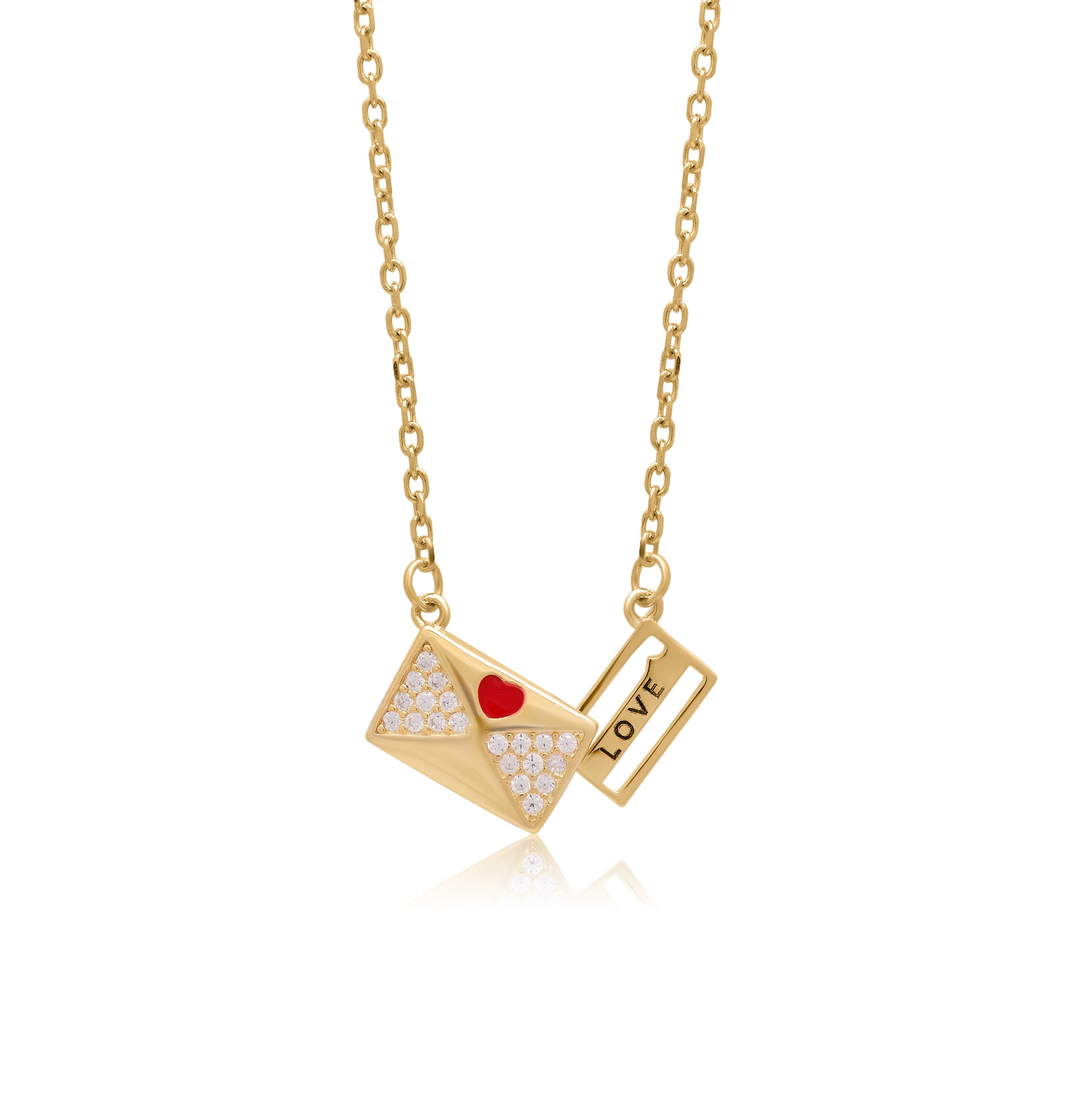 Twinrays Little Love Letter Necklace