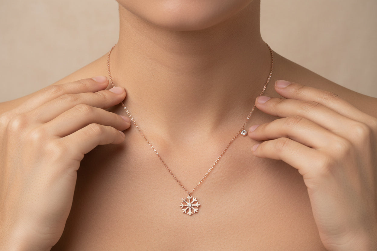 Twinrays Snowflake Grace Necklace