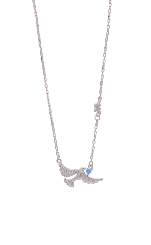 Twinrays Luna Wing Blue Star Necklace