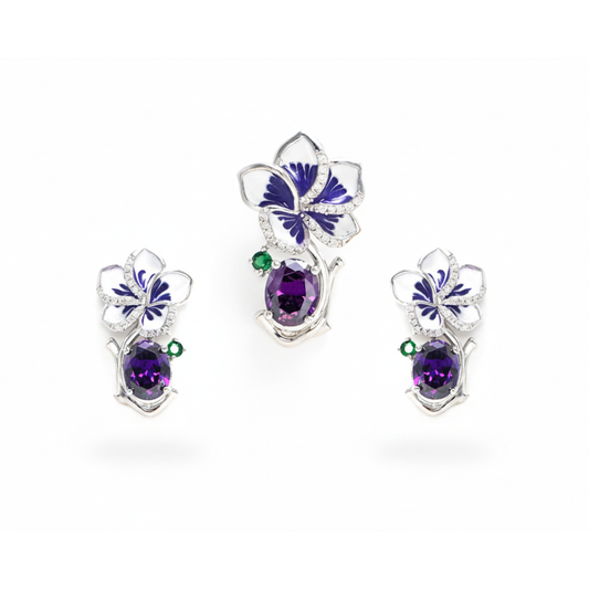 Twinrays Violet Orchid Set