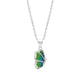 Twinrays Butterfly Silver Pendent